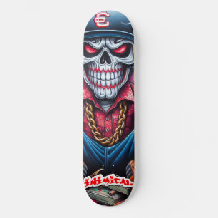 anoniem persoonlijk skateboard
