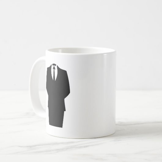 anoniem pictogram internet 4chan SA Koffiemok (Voorkant links)