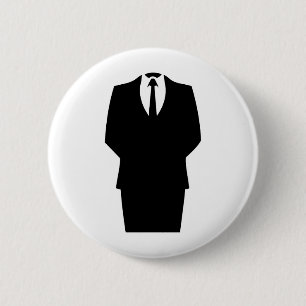 anoniem pictogram internet 4chan SA Ronde Button 5,7 Cm