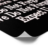 Anoniem Poster (Hoek)