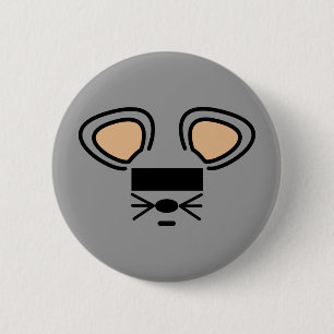 anoniem. ronde button 5,7 cm