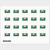 anoniem ronde sticker (Vel)