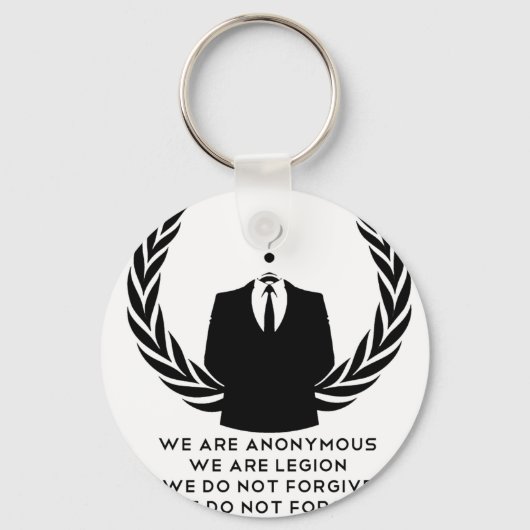 Anoniem Sleutelhanger (Voorkant)