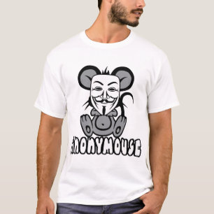 anonieme anonieme muis humour geek t-shirt