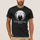 Anonieme antirepublikeinse T-Shirt (Voorkant)