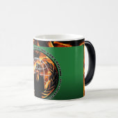 anonieme brand magische mok (Voorkant rechts)