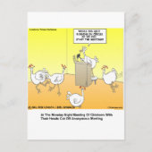 Anonieme Cartoons van Chickenhead Gifts & T - shir Briefkaart (Voorkant)