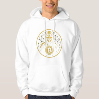 Anonieme Crypto Hoodie - Hacker Mask & Legendary