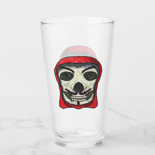 Anonieme Hacker Skull Glas