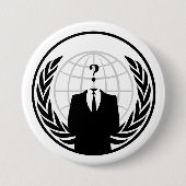 Anonieme internationale Button (Voorkant)