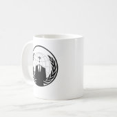 Anonieme internationale Logo Koffiemok (Voorkant links)