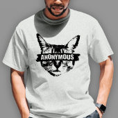 Anonieme Kat Tri-Blend Shirt