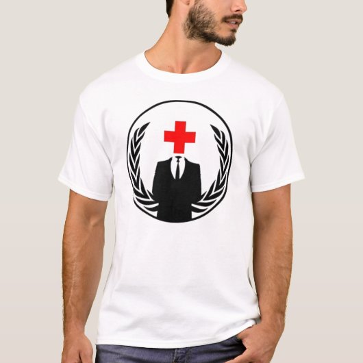 Anonieme medici t-shirt (Voorkant)