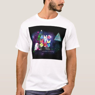 Anonieme piramide-kleur t-shirt