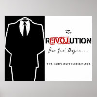 Anonieme revolutie-Poster