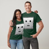 Anonieme robot - Gepersonaliseerd T-shirt (Unisex)