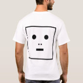 Anonieme Robot - II - Aangepast T-shirt (Achterkant)