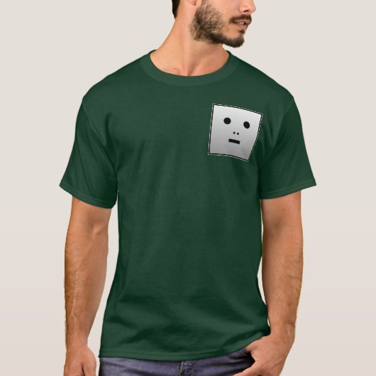 Anonieme robot - Pocket Motif T-shirt (Voorkant)