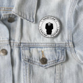 anonieme zegel ronde button 5,7 cm (In situ)