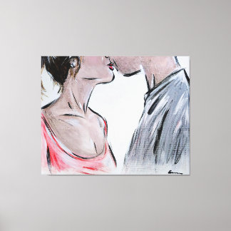 Anoniemen twee 2 canvas afdruk
