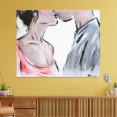 Anoniemen twee 2 canvas afdruk (Insitu (Woonkamer))