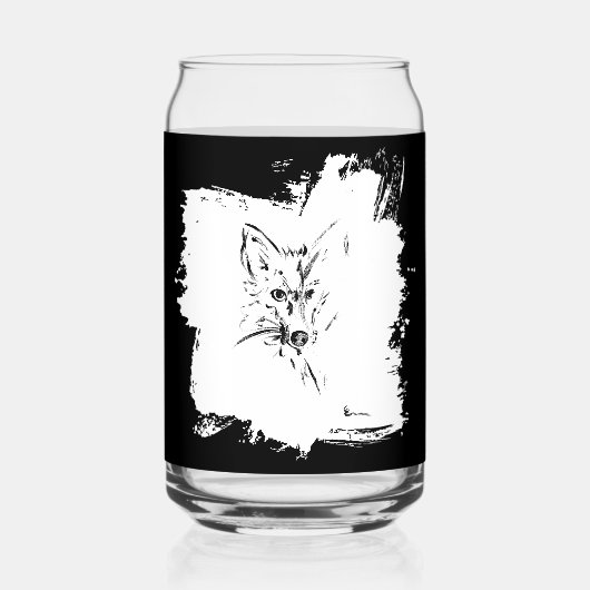 Anonimal 1 blikvorm glas (Voorkant)