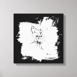 Anonimal 1 canvas afdruk