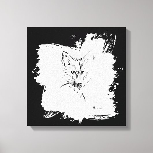 Anonimal 1 canvas afdruk (Voorkant)