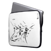 Anonimal 1 laptop sleeve (Voorkant Links)