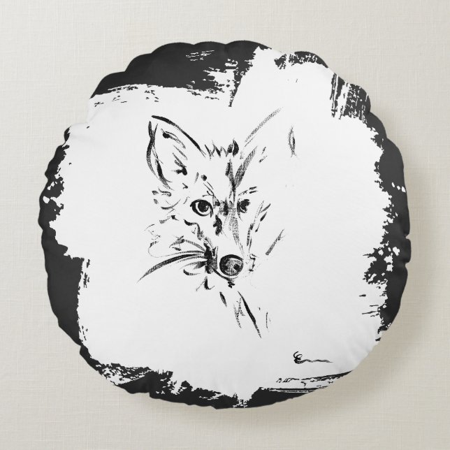 Anonimal 1 rond kussen (Voorkant)