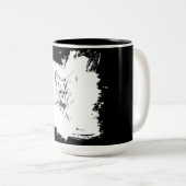 Anonimal 1 tweekleurige koffiemok (Voorkant rechts)