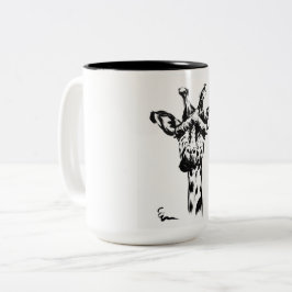 Anonimal II Tweekleurige Koffiemok