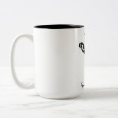 Anonimal II Tweekleurige Koffiemok (Links)
