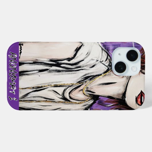 Anonimiteit 1 Case-Mate iPhone case (Achterkant (horizontaal))