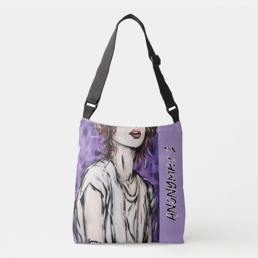 Anonimiteit 1 crossbody tas (Voorkant)