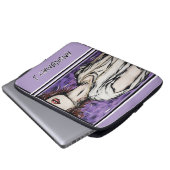 Anonimiteit 1 laptop sleeve (Voorkant onderkant)