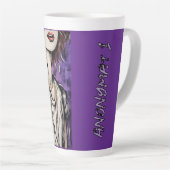 Anonimiteit 1 latte mok (Rechterhoek)