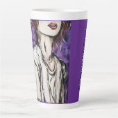 Anonimiteit 1 latte mok (Voorkant)