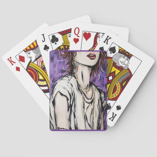 Anonimiteit 1 pokerkaarten (Achterkant)