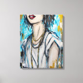 Anonimiteit 2 canvas afdruk (Voorkant)