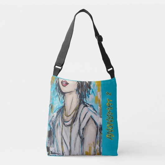 Anonimiteit 2 crossbody tas (Voorkant)