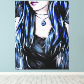 Anonimiteit 4 canvas afdruk (Insitu (Houten vloer))
