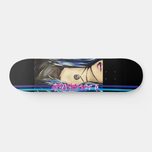 Anonimiteit 4 persoonlijk skateboard (Horizontaal)