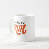Anonimiteit Brug LOGO -  Koffiemok (Voorkant links)
