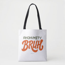 Anonimiteit Bruh Logo - Tote Bag