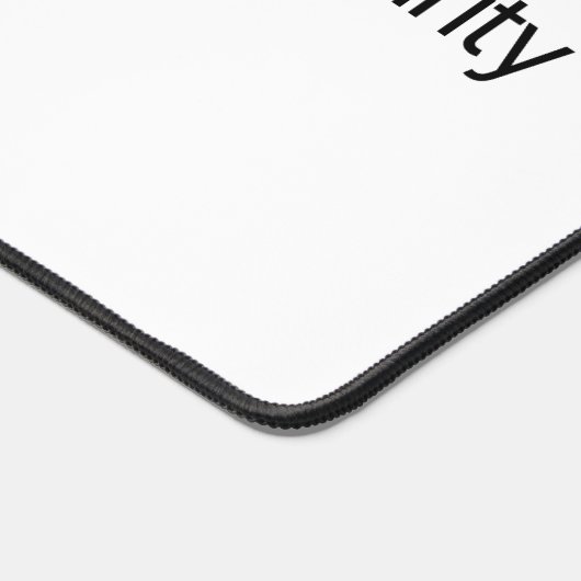 Anonimiteit Desk Mat (Hoek)