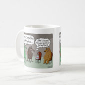 ANONLYMOUS MET KUSTDIEREN KOFFIEMOK (Voorkant links)