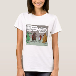 ANONLYMOUS MET KUSTDIEREN T-SHIRT