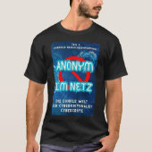 Anonym im Netz  T-shirt (Voorkant)