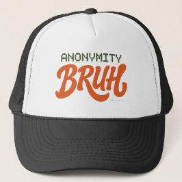 Anonymity Bruh - Hat Trucker Pet